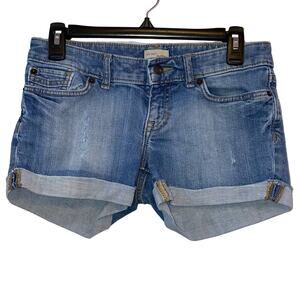 Gap Denim Shorts 2 Cuffed Blue Jean Casual Summer